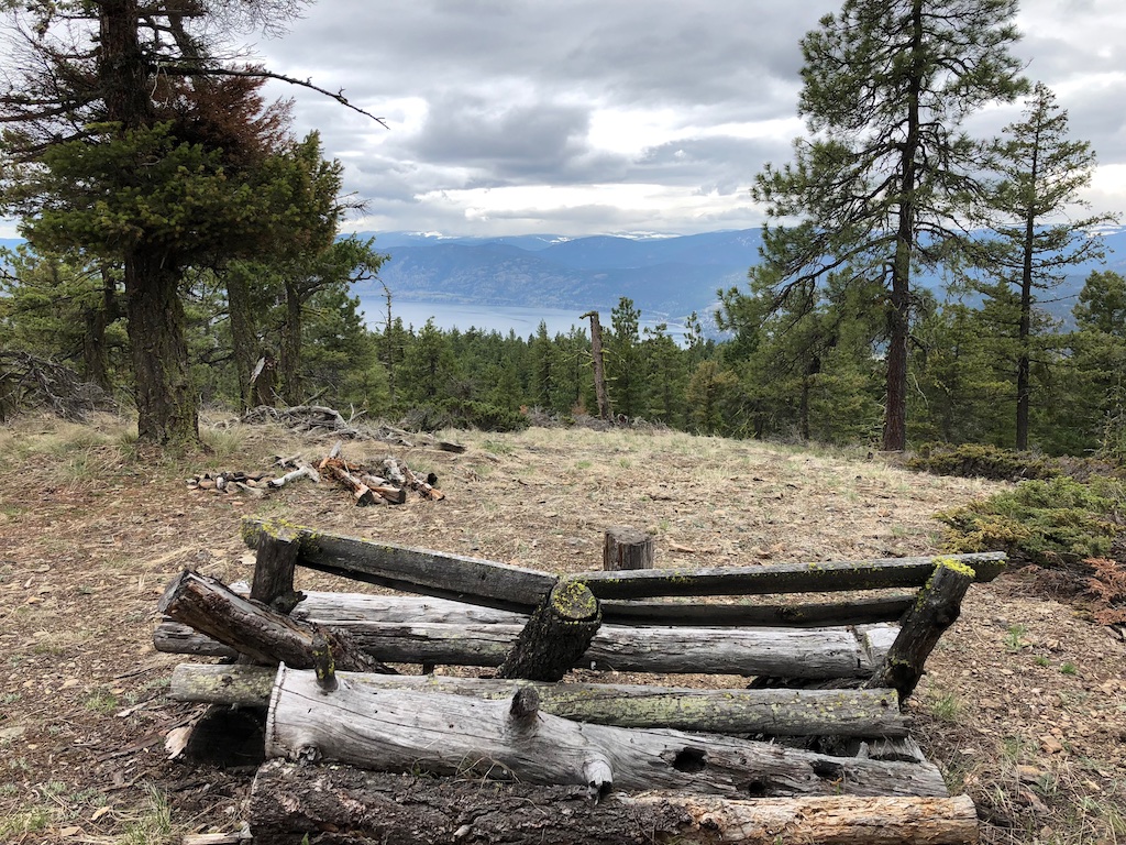 Old bench on Drought Mtn